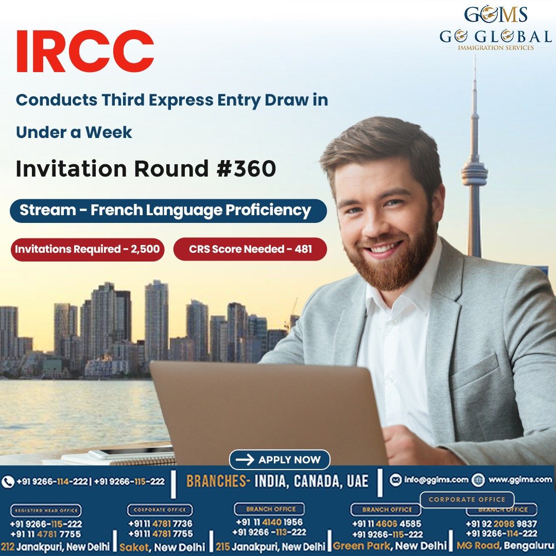 IRCC Conducts Third Express Entry Draw in Under a Week
