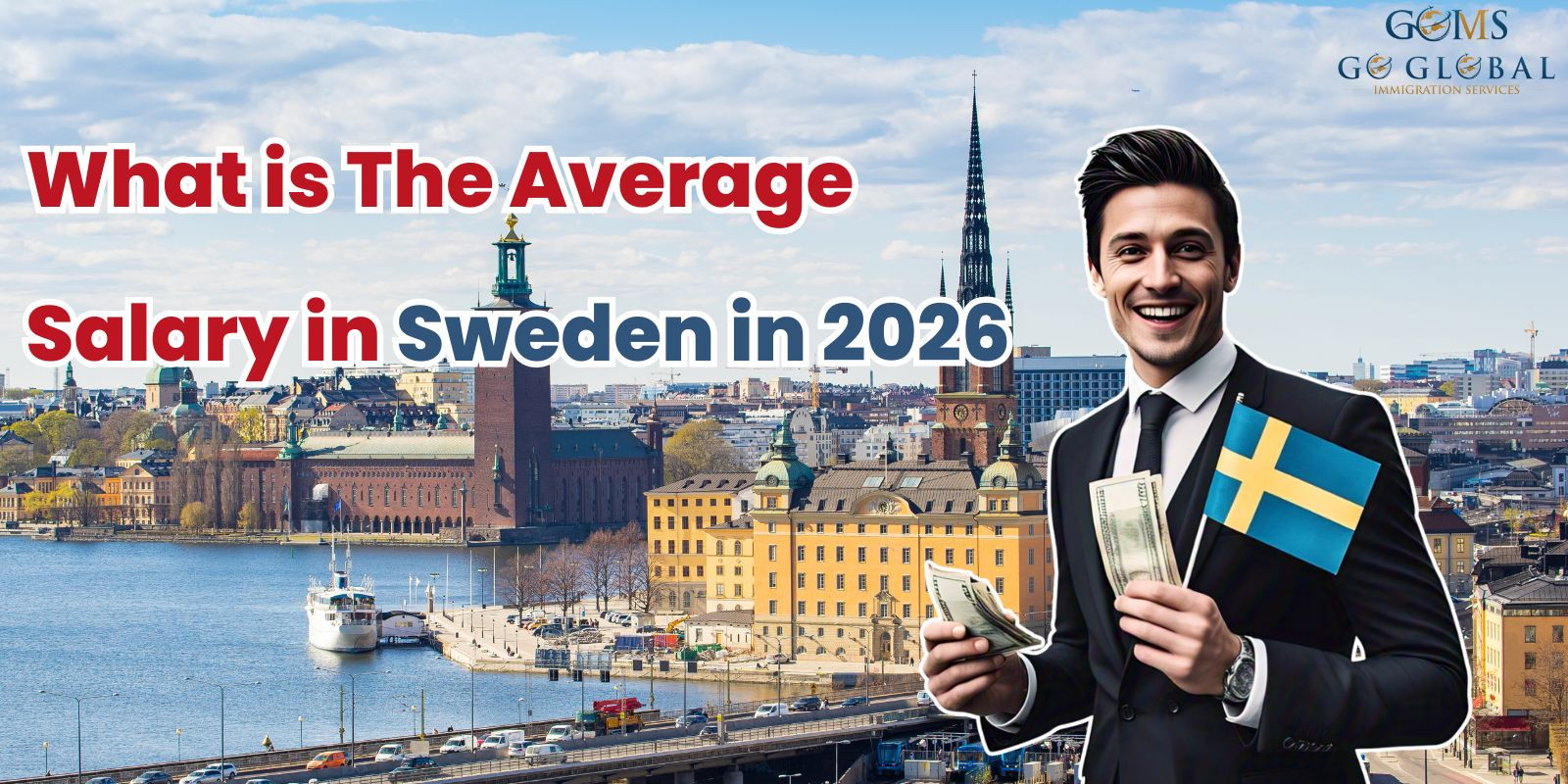 What is the Average Salary in Sweden in 2026?