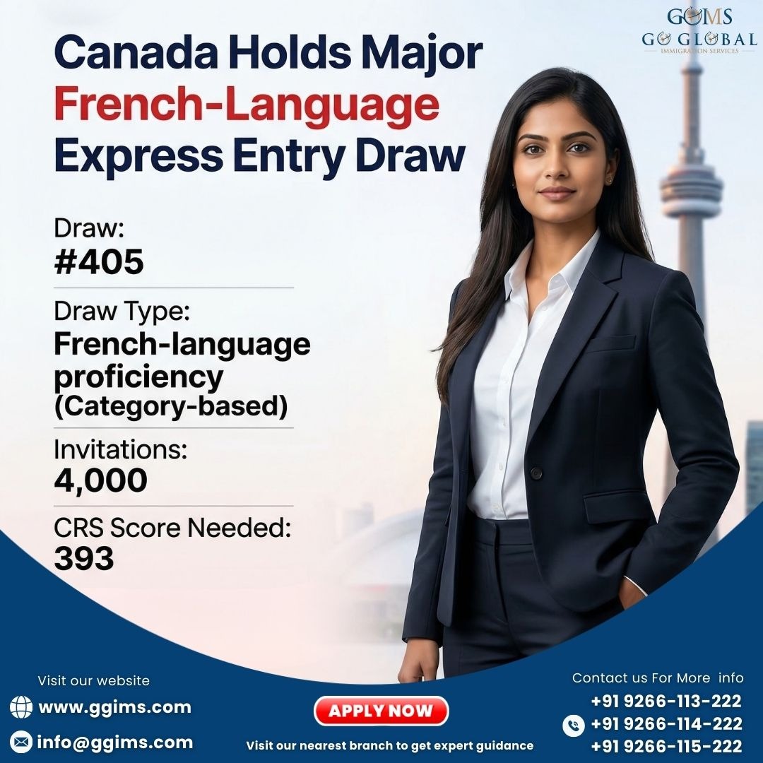 Canada Holds Major French-Language Express Entry Draw, Invites 4,000 Applicants