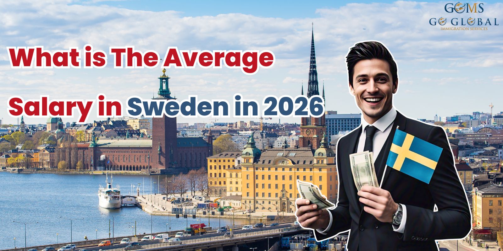 What is the Average Salary in Sweden in 2026?